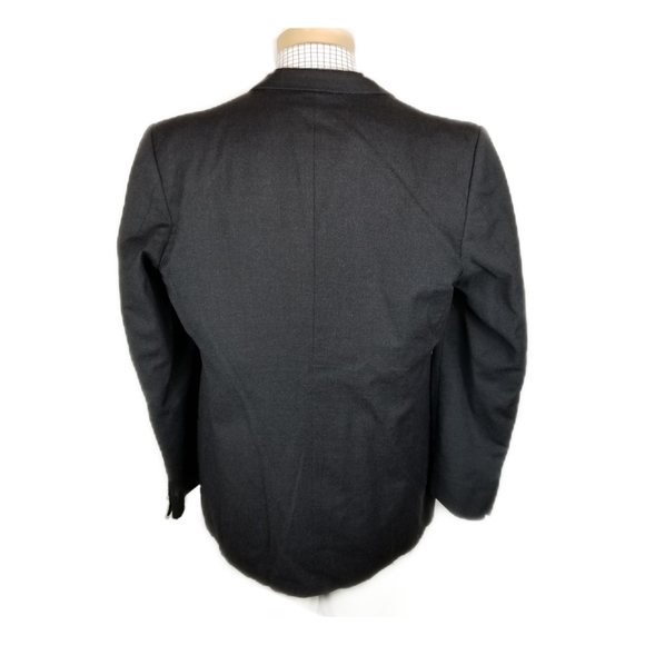 Vtg Giorgo Armani Blazer Charcoal Marshall Fields - Picture 5 of 8